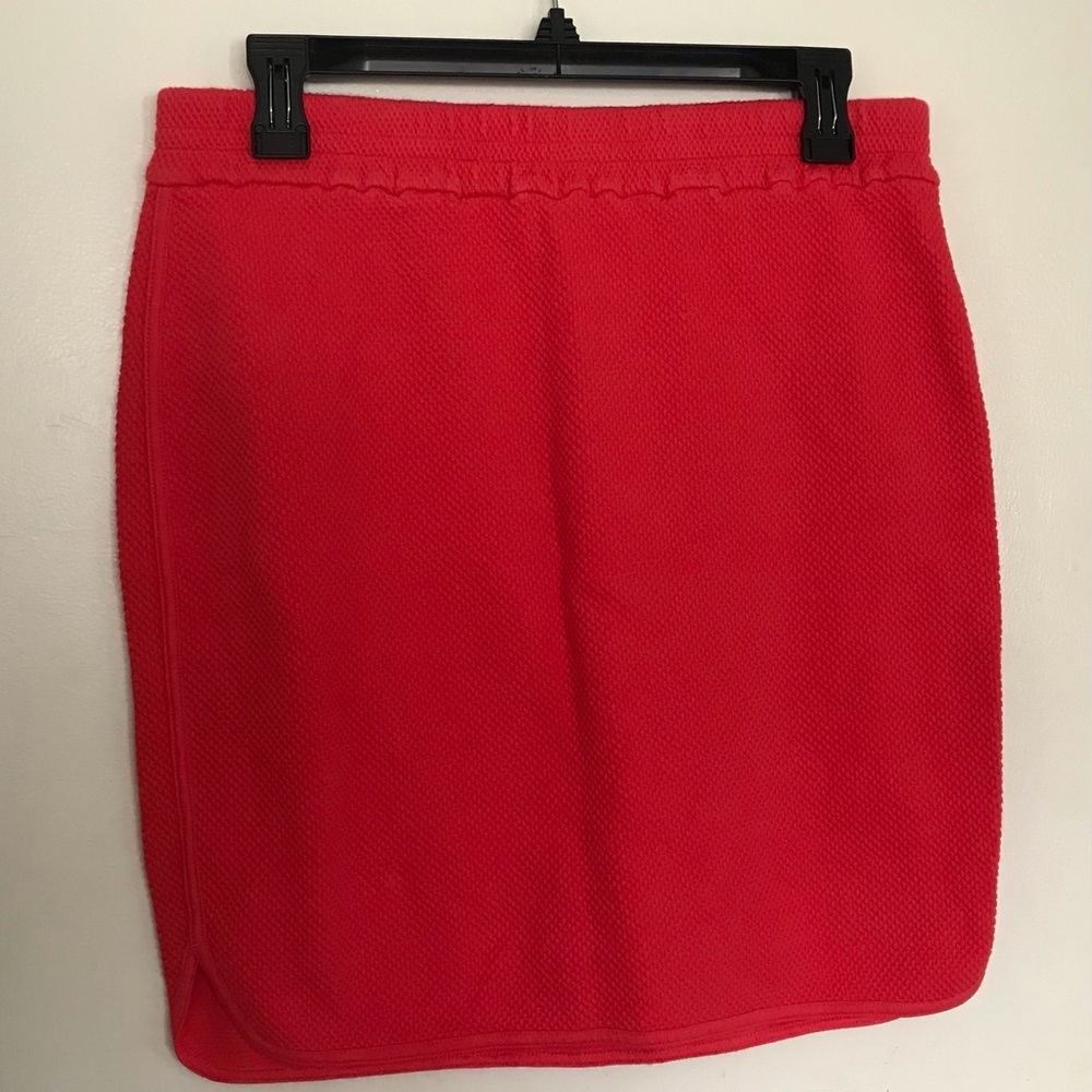 J. Crew factory 💯 cotton mini skirt elastic waist In Size:6